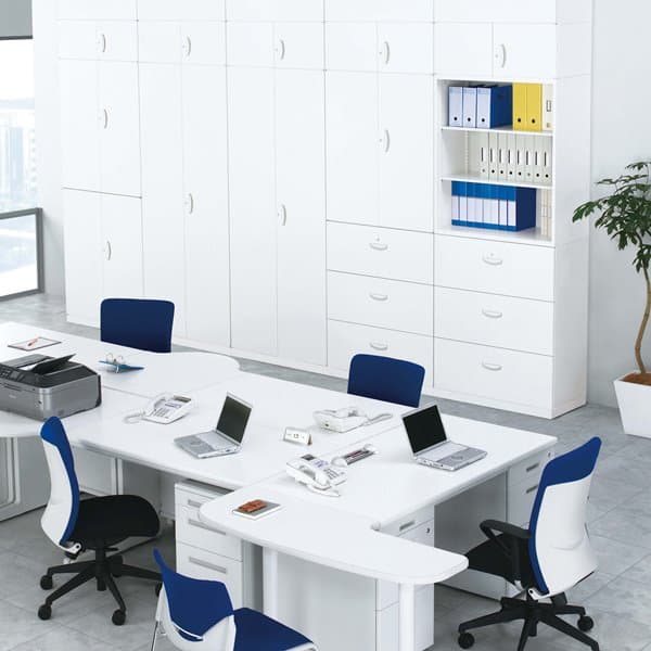 生興 クウォール システム収納庫 W450ベース W450×D400×H60 RW4-NB45 [書庫 スチール書庫 スチール製 キャビネット 収納家具 壁面収納 壁面家具 書庫用ベース オプション 本棚 オフィス家具 オフィス用 オフィス用品 オフィス収納 土台]