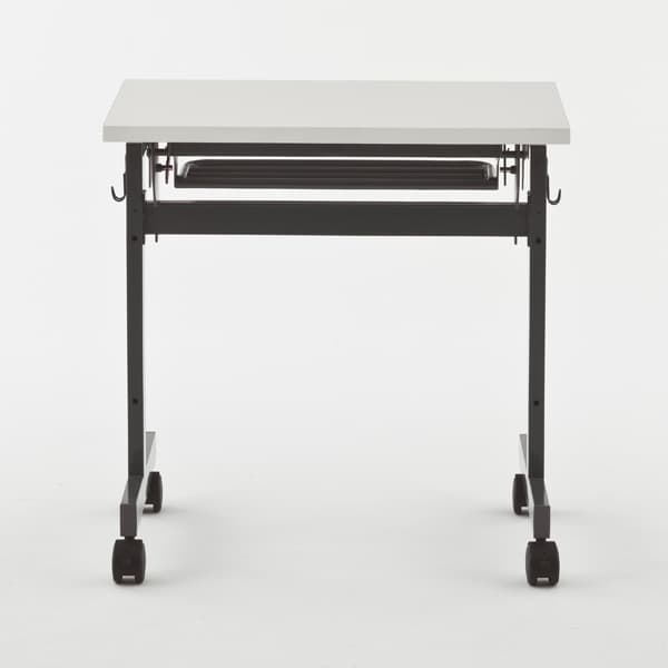 R・Fヤマカワ フォールディングテーブルIV W700×D450 ホワイト SHFT-0745-4WH [白色 フォールディングテーブル テーブル ミーティングテーブル オフィス家具 オフィス用 オフィス用品] [2]