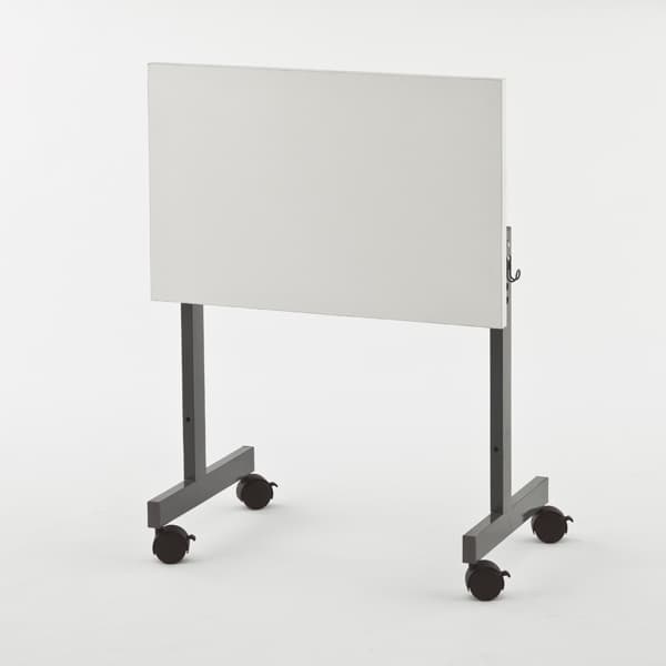 R・Fヤマカワ フォールディングテーブルIV W700×D450 ホワイト SHFT-0745-4WH [白色 フォールディングテーブル テーブル ミーティングテーブル オフィス家具 オフィス用 オフィス用品] [3]