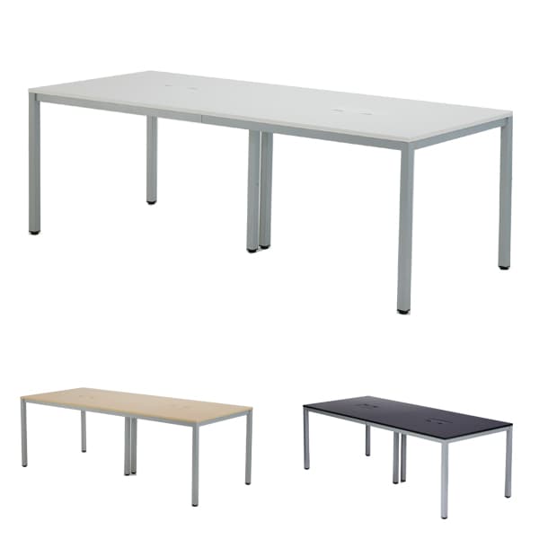 R・Fヤマカワ OAミーティングテーブルW2100 AT-2190-AF2 [会議用テーブル 会議テーブル ミーティングテ..