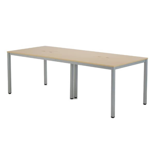 R・Fヤマカワ OAミーティングテーブルW2100 AT-2190-AF2 [会議用テーブル 会議テーブル ミーティングテーブル 会議用デスク 会議デスク 休憩室 食堂 オフィス用 会議室 ワーキングテーブル 作業テーブル 作業机 テーブル] [2]
