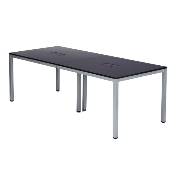 R・Fヤマカワ OAミーティングテーブルW2100 AT-2190-AF2 [会議用テーブル 会議テーブル ミーティングテーブル 会議用デスク 会議デスク 休憩室 食堂 オフィス用 会議室 ワーキングテーブル 作業テーブル 作業机 テーブル] [3]