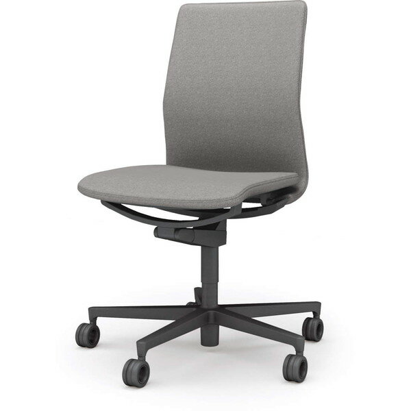 【受注生産品】 コクヨ(KOKUYO) オフィスチェア FABRE(ファブレ) ローバック プレーンタイプ ブラック..