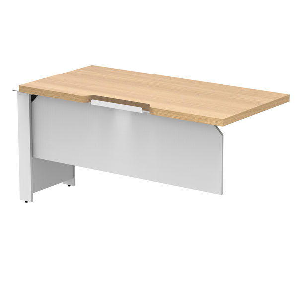 R・Fヤマカワ ソリード フリーアドレスハーフデスク 増連 W1400×D700×H720mm RFTFH-1470AD デスク 机 オフィス 家具 デスクワーク SOLIDO [3]