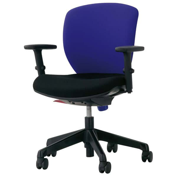 ライオン事務器 オフィスチェア シルフィード W620×D536×H800〜910(SH410〜520)mm No.1272F[ テレワーク 在宅勤務 在宅ワーク リモートワーク 自宅勤務 在宅 SOHO スマートオフィス ホームオフィス ] [3]