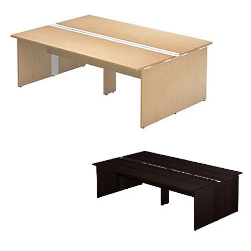 【組立設置付】Garage フリーアドレスデスクSN 両面デスク SN-2414 幅240cm [ デスク フリーアドレスデ..