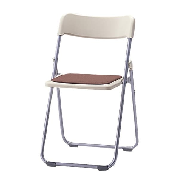 サンケイ 折りたたみ椅子 パイプイス スチール脚 粉体塗装 座ペット再生布張り CF68-MY [折りたたみイス 学校 体育館 公民館 折り畳み いす 椅子 集会場 業務用 ミーティングチェア 会議用椅子 会議イス 会議椅子 会議室 オフィス家具 オフィス 折りたたみチェア]