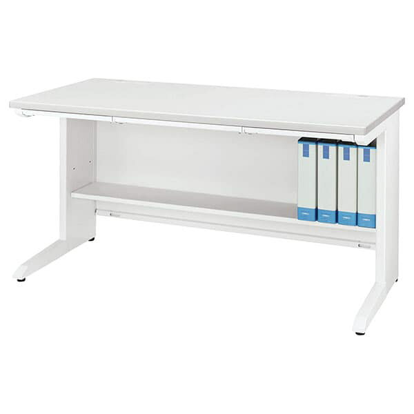 ライオン事務器 足元棚 LDV/LTシリーズ専用 W1200平机用 ホワイト LDV-FT12FN-W 【デスク別売】[ オフィス家具 オフィス デスク下 収納 足元 棚 ] [2]