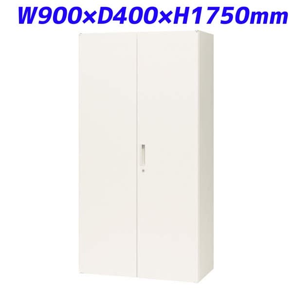 乐天商城 - 【受注生産品】ライオン事務器 XWシリーズ 書庫 下置専用 両開型 W900×D400×H1750mm ホワイト XWS-18H 373-30【別売ベース必須】[ 書庫 スチール書庫 収納家具 壁面収納 壁面家具 両開き書庫 オフィス家具 オフィス収納 白色 下置用 ]