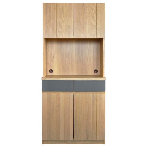 Cupboard - GART オートム キッチンボード W800×D450×H1800mm [ ガルト 家具 収納家具 OTOM キッチン 食器 家電 ]