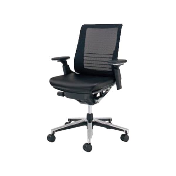 コクヨ(KOKUYO) エグゼクティブチェア オフィスチェアINSPINE(インスパイン) ナイロンキャスターCR-GA2511E6L7E6-W [事務用チェア オフィス家具 チェア 椅子 イス 事務椅子 デスクチェア パソコンチェア 革張り 高機能 INSPINE インスパイン]