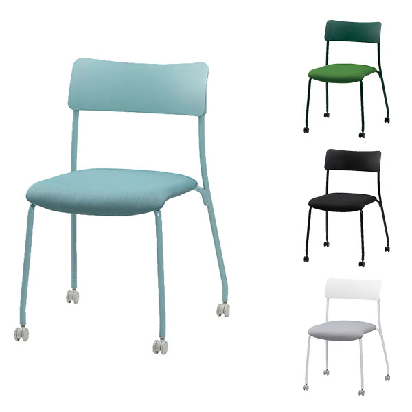 ■NAIKI ミーティングテーブル KLR型/天板:ダークウォールナット 脚:クリアーホワイト/W750×D750×H680 KLRM7575WWN(5965397)[送料別途お見積り][法人限定][外直送]