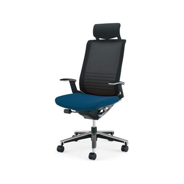 コクヨ(KOKUYO) オフィスチェアエクストラハイバック INSPINE(インスパイン)ナイロンキャスター CR-GA2505E6-W [事務用チェア オフィス家具 チェア 椅子 イス 事務椅子 デスクチェア パソコンチェア 高機能 INSPINE インスパイン] [3]