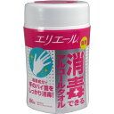 【ポイント5倍！！当店バナーよりエントリー必須22日20時～27日9:59】エリエール　消毒できるアルコールタオル　薬用　本体　80枚入