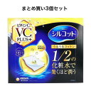 商品情報サイズ・容量個装サイズ：150X38X130mm個装重量：約51g内容量：40枚入製造国：日本規格【素材】パルプ、レーヨン【サイズ】大判サイズ：70X58mm※お好みでミシン目で分けて、1枚ずつでもお使いいただけます。【ご使用上の注意】・化粧用途以外にはご使用にならないでください。・お肌に異常が生じていないかよく注意して使用してください。・お肌に合わない場合は、ご使用をお止めください。【保管上の注意】・開封後はフタをして、埃やゴミなどが入らないよう清潔に保管してください。・直射日光や高温多湿となる場所は避けて保管してください。発売元：ユニ・チャーム株式会社広告文責：株式会社Office Kanna　TEL：082-847-2414【エントリーで5倍追加】【まとめ買い3個セット】シルコット うるうるコットン ビタミンC PLUS+ 40枚入 1／2の化粧水で驚くほど潤う♪ ビタミンC誘導体、ビタミンB3を配合！ 化粧水浸透×ビタミンCの強力コラボ！●ビタミン成分をコットンに塗布●うるおい実感3つのポイント・ビタミンC誘導体とビタミンB3を配合・1／2の化粧水で驚くほど潤いじゅわっと染み出るスポンジ構造・2枚にはがせて目元にピタッと密着●パック・パッティングにも●蛍光増白剤不使用 1