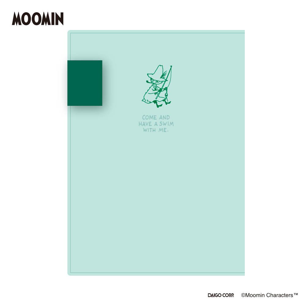 【ポイント10倍キャンペーン当店バナーよりエントリー必須】【数量限定】ダイゴー ムーミンブックカバー スナフキン MI (N6052) ティータイム日記×ムーミン 大人かわいい 手帳カバー MOOMIN ミント