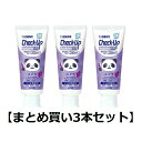 【まとめ買い3本】ライオン チェックアップ kodomo 500 ぶどう Check-Up こども 歯磨き粉 ハミガキ粉◇送料無料◇