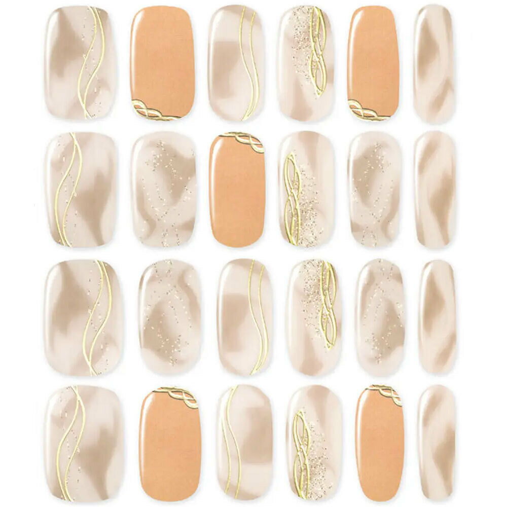 【ポイント10倍キャンペーン当店バナーよりエントリー必須】LYSD'OR リスドール セミキュアジェルネイル ハンドネイル用 スピリッツ シェル 24枚入