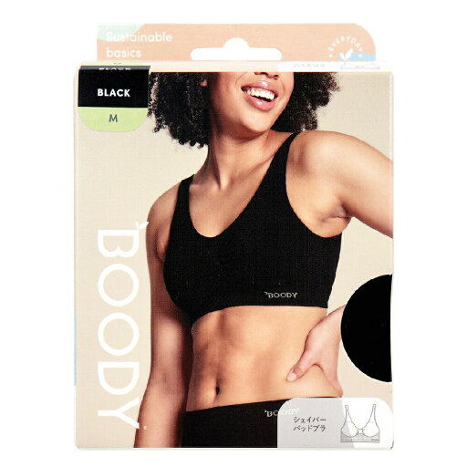 【ポイント10倍キャンペーン当店バナーよりエントリー必須】【選べる1・2・3個セット】BOODY シェイパー パッドブラ Mサイズ ブラック 【ポイント10倍キャンペーン当店バナーよりエントリー必須】【選べる1・2・3個セット】BOODY シェイパー パッドブラ Mサイズ ブラック
