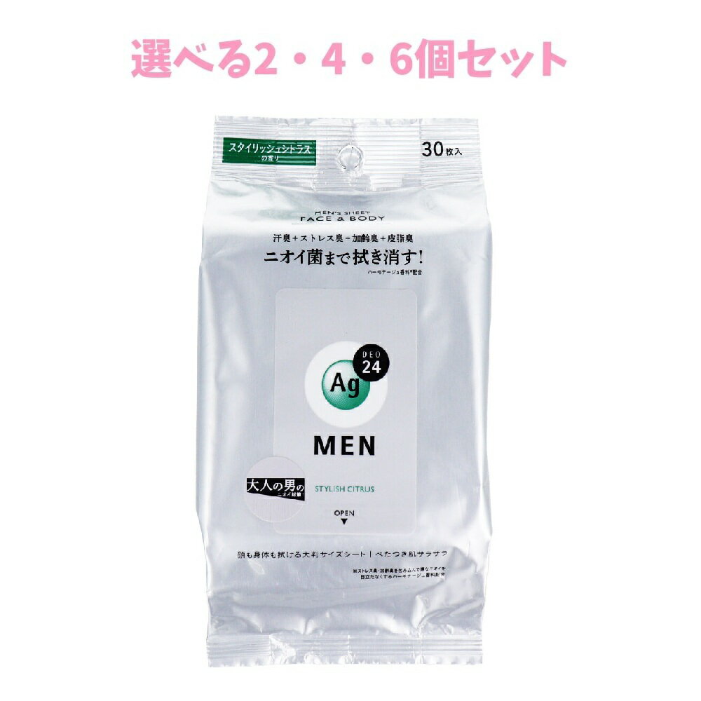 【ポイント10倍キャンペーン当店バナーよりエントリー必須】【選べる2・4・6個セット】エージー24メン ..