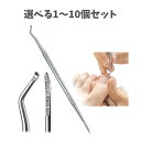 【ポイント10倍キャンペーン当店バナーよりエントリー必須】【選べる1~10個セット】プロ用 ネイルクリーナーフットケアゾンデ 足のニオイケア 爪垢掃除 ステンレス製 ネイルグッズ