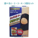 【ポイント10倍キャンペーン当店バナーよりエントリー必須】【選べる1・2・3・4・5個セット】山田式 ヒザラーク Wガード・プロ フリーサイズ ひざの保護・固定 簡単装着タイプ(4)