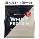 【ポイント10倍キャンペーン当店バナーよりエントリー必須】【選べる1~5個セット】MADPROTEIN ホエイプロテイン ナチュラルストロベリー 1kg マッドプロテイン たんぱく質 ホエイたんぱく濃縮物 ステビア甘味料 お徳用