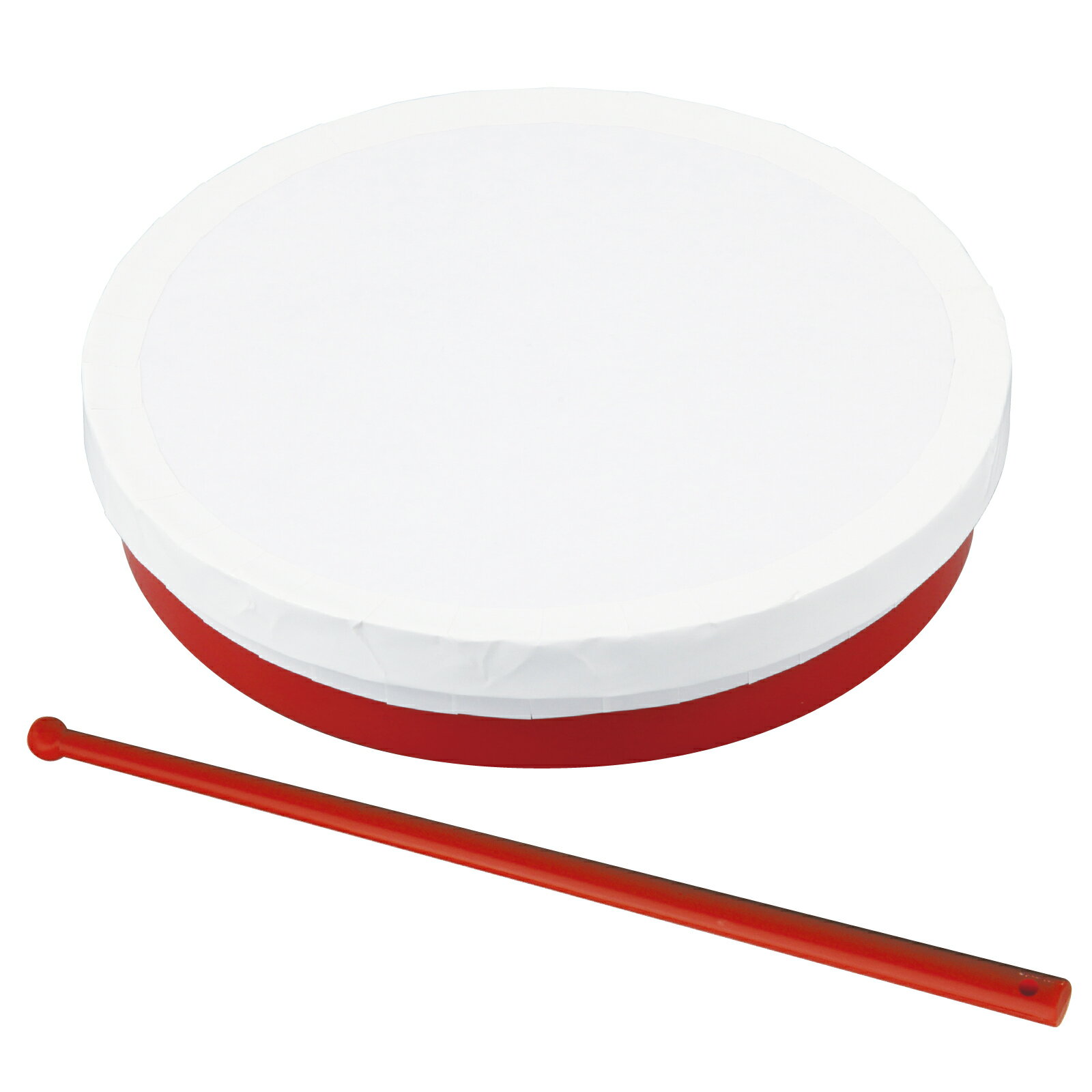 【ポイント10倍キャンペーン当店バナーよりエントリー必須】たいこづくり（プラ製ボディ）バチ付 (2809) 運動会 発表会 イベント 手作り 工作 アーテック