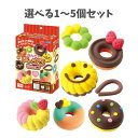 【ポイント10倍キャンペーン当店バナーよりエントリー必須】【選べる1~5個セット】ねんどでドーナツショップ (58511) スイーツデコ ミニチュア 食品サンプル 小学校 夏休みの工作 工作キット キッズ ハンドメイド アーテック