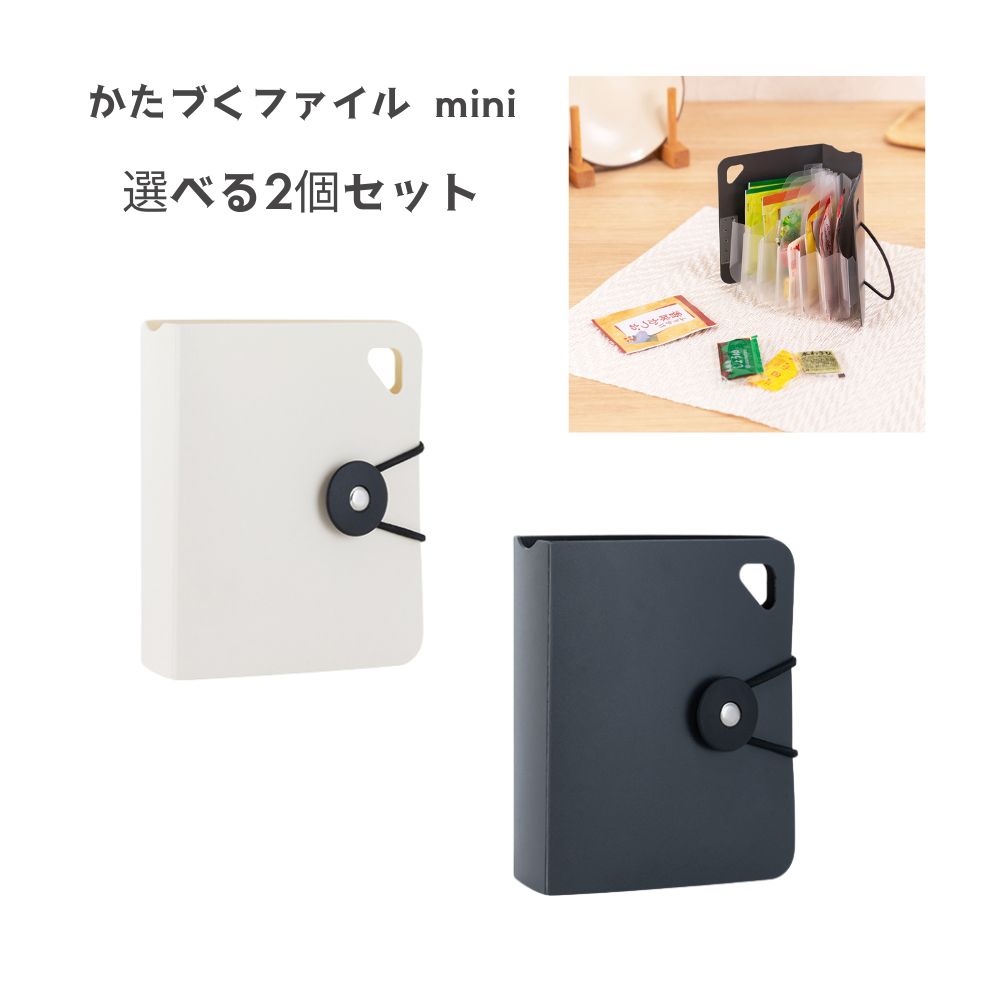 【ポイント10倍キャンペーン当店バナーよりエントリー必須】【選べる2個セット】かたづくファイル mini..