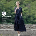 激安【300円offクーポン配布中】新作ワンピース夏レディース ワンピース夏 シャツワンピース 春夏ワンピース リネンワンピース夏 綿麻ワンピース 大人ワンピー...