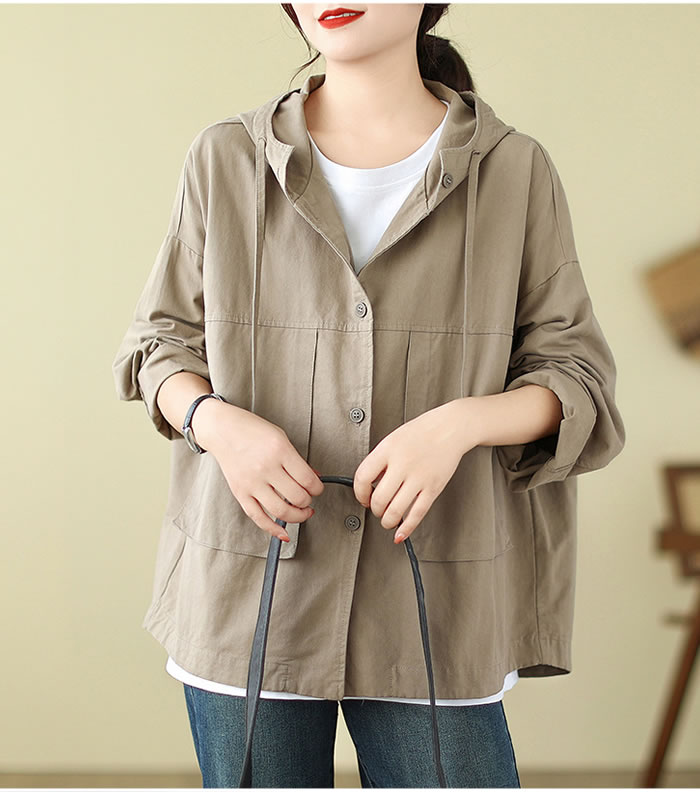 激安!【超目玉商品】新作コート春 レディースコート 春パーカーレディースジャケット春 レディースアウター ショートコート 春コート 春アウター 春ジャケット 大人コート おしゃれ きれいめコート コットンジャケット春 カジュアル お呼ばれ 通勤 通学 お出かけ デート