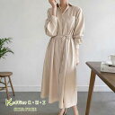 【赤字覚悟!300円offクーポン配布】新作ワンピース夏 レディースワンピース 夏ワンピース シャツワンピースチュニックワンピース ロングワンピース夏 大人ワン...