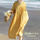 【赤字覚悟!300円offクーポン期間限定】新作ワンピース夏 レディース ワンピース夏 シャツワンピース 春夏ワンピース リネンワンピース夏 綿麻ワンピース夏 ...