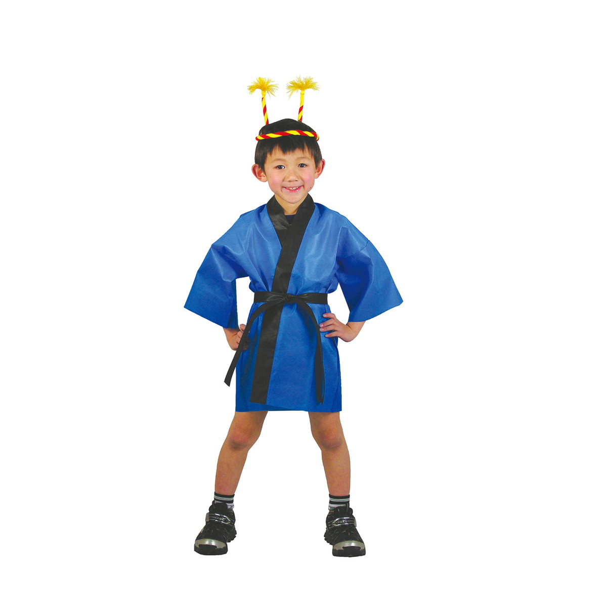 Artec(アーテック) カラー不織布ハッピ 子供用 S 青 #1296