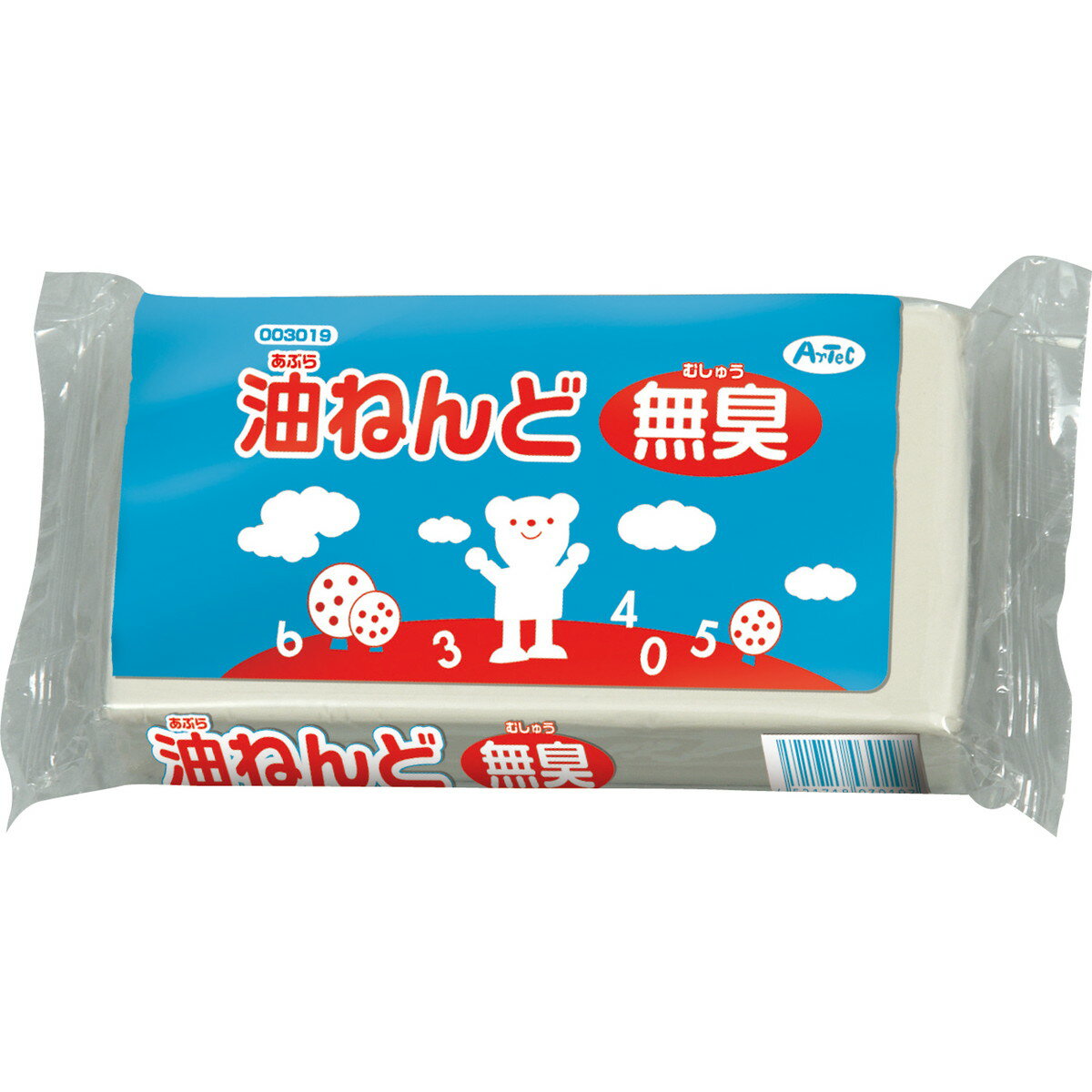 【6月4日20時-11日1時59分までエントリーで2点購入P5倍・3点以上でP10倍】Artec アーテック 油ねんど 1kg 無臭・抗菌 #3019