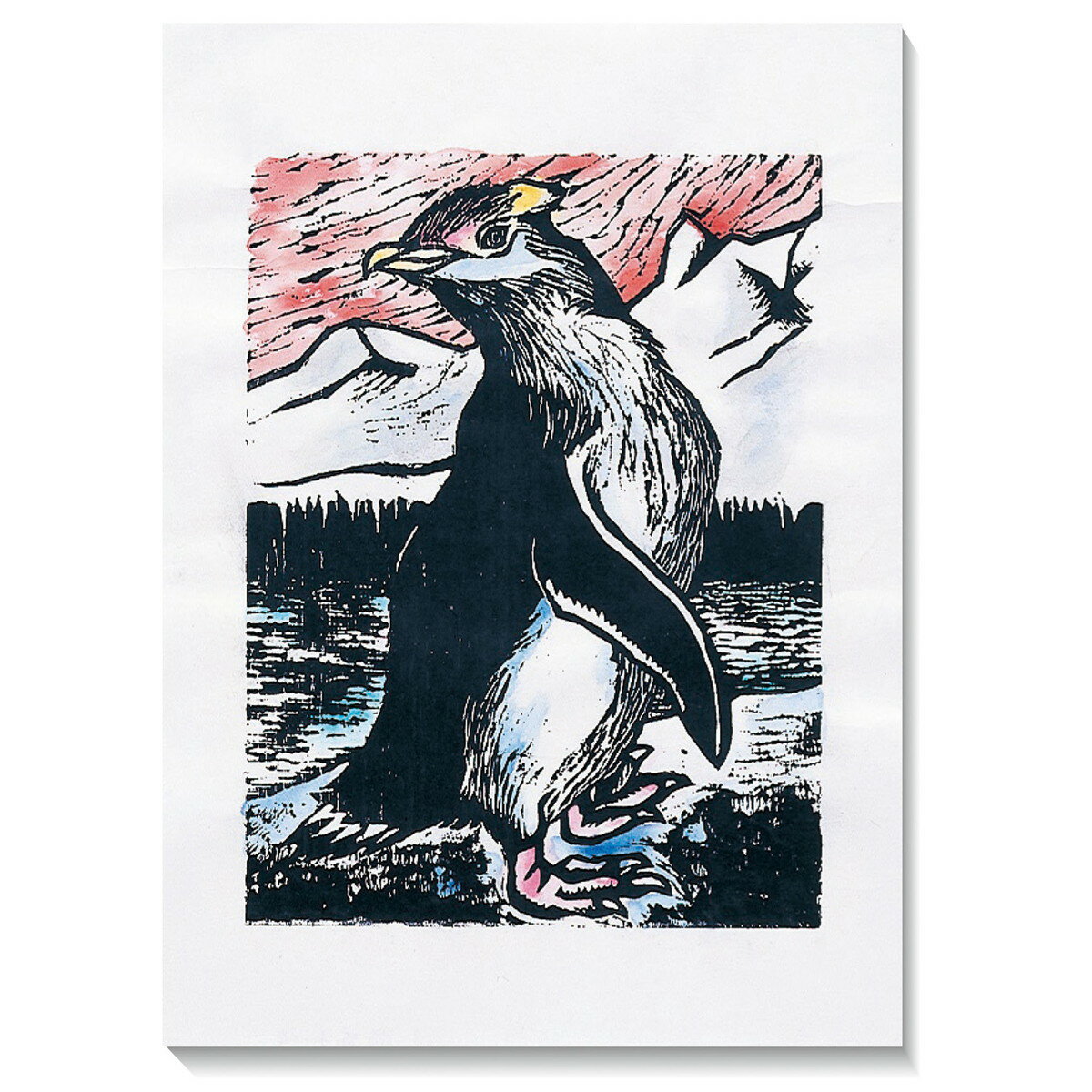 【11月25日24H限定★エントリーで全商品P10倍!】Artec(アーテック) 版画彩色和紙 8切(100枚) #20815