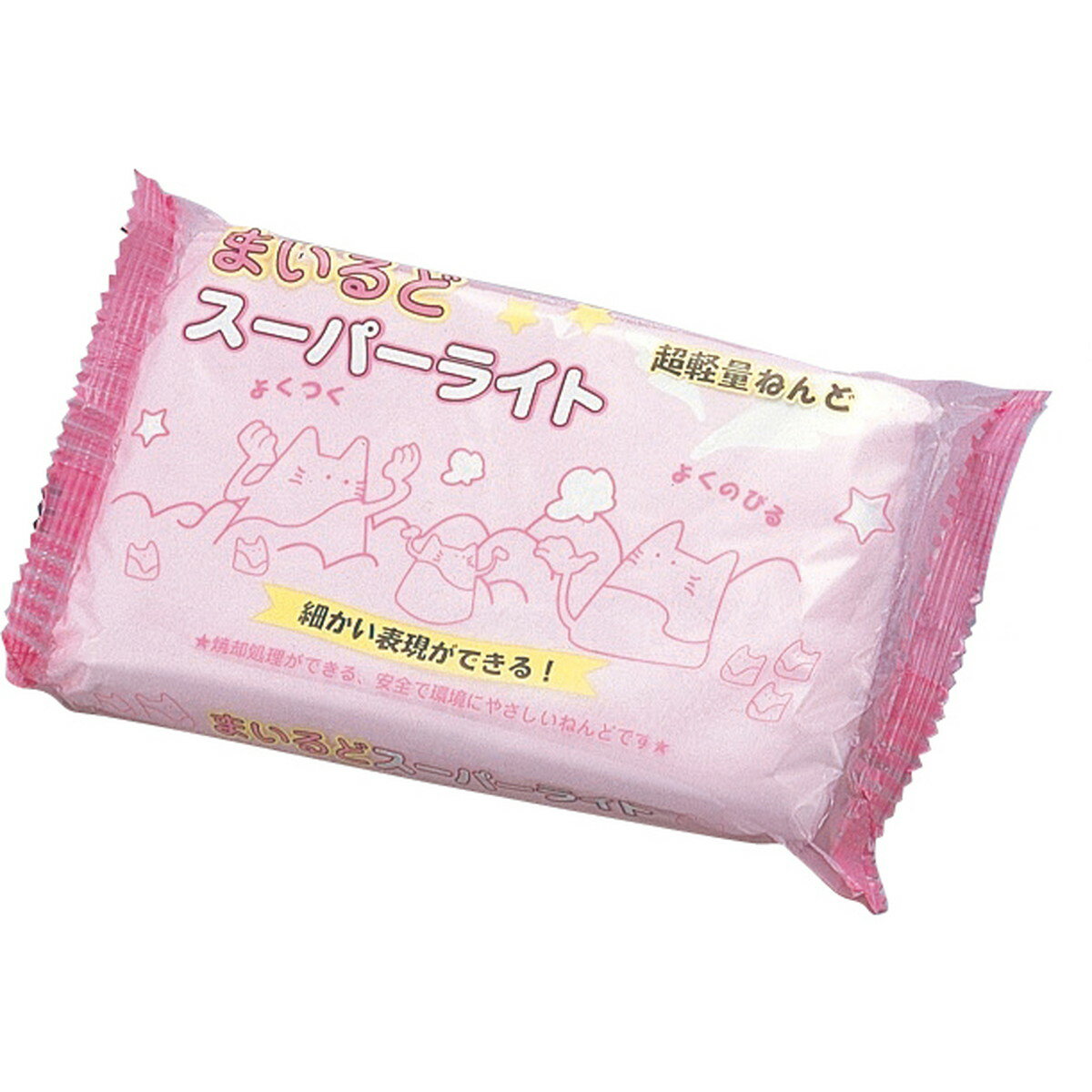 ※こちらの商品は受注発注商品の為、ご注文後3〜5営業日後の出荷予定となります。※メーカー在庫切れの為1週間以内に出荷できない場合はメールにてご案内させていただきます。※受注発注商品の為、ご注文後のキャンセル・返品等はメーカーへの返送料を実費ご負担頂きます。 ◆商品仕様軽くてなめらか！ 細かい表現が可能です。あらゆる素材にくっつく！シャツの「しわ」もできる！！1ケース60入ご注文1コにつき粘土保存袋と生徒用ねん土べら(プラ製)1本をサービス!150×90×30mm80g（紙ねんど600g相当です。）　