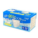 【7月20日24H限定★エントリーで全商品P10倍!】アーテック Artec 99%カット不織布ソフトマスク Mサイズ(大人用) 50枚入り 3層構造 衛生商品 コロナ 感染対策 感染防止 花粉症対策 不織布マスク