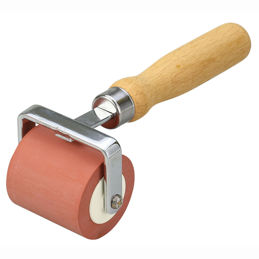 【11月25日24H限定★エントリーで全商品P10倍！】アーテック 転圧ゴムローラー 赤 φ45×50mm #21030 壁紙..