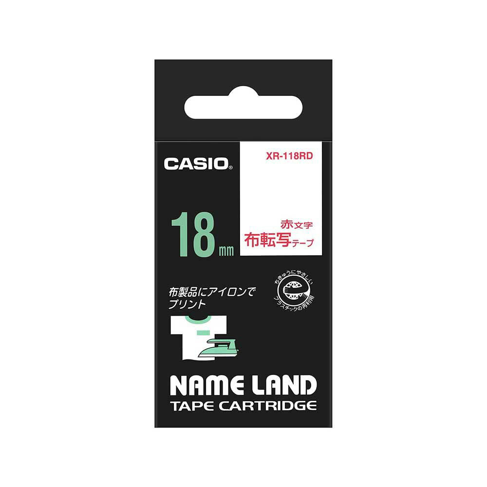 JVI CASIO l[hz]ʃe[v18~ XR-118RD xC^[  [ NAMELAND 