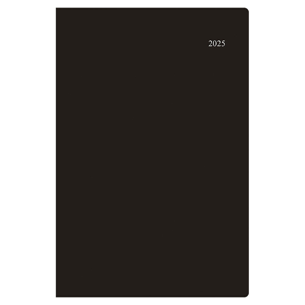 【6月4日20時-11日1時59分までエントリーで2点購入P5倍・3点以上でP10倍】ダイゴー 2025年4月始まり 手帳 アポイント マンスリー＋チャート 薄型 B6 E1155 ダイアリー daigo 予定 スケジュール 計画 仕事 ミーティング 会議
