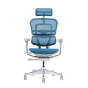 関家具 エルゴヒューマン プロ2 ハイタイプ グレーフレーム EHP2-HAM-DR-GF-BL ブルー
