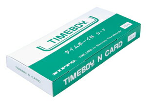 【5/1(水)-5/6(月)9:59迄！FLASH★COUPON 最大2,000円オフ】ニッポー タイムカード タイムボーイNカードtimeboyncard