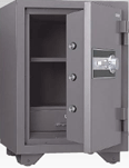 キング工業耐火・防盗金庫ストロングシリーズ耐工具TS-15・2時間耐火性能試験急加熱・衝撃落下試験合格アラーム付STS-50XA