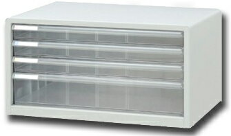 ナカバヤシ＜Nakabayashi＞ アバンテV2レターケース A3サイズ浅型3段・深型1段 A3L-44ニューグレー(A3L-44-ニューグレー）