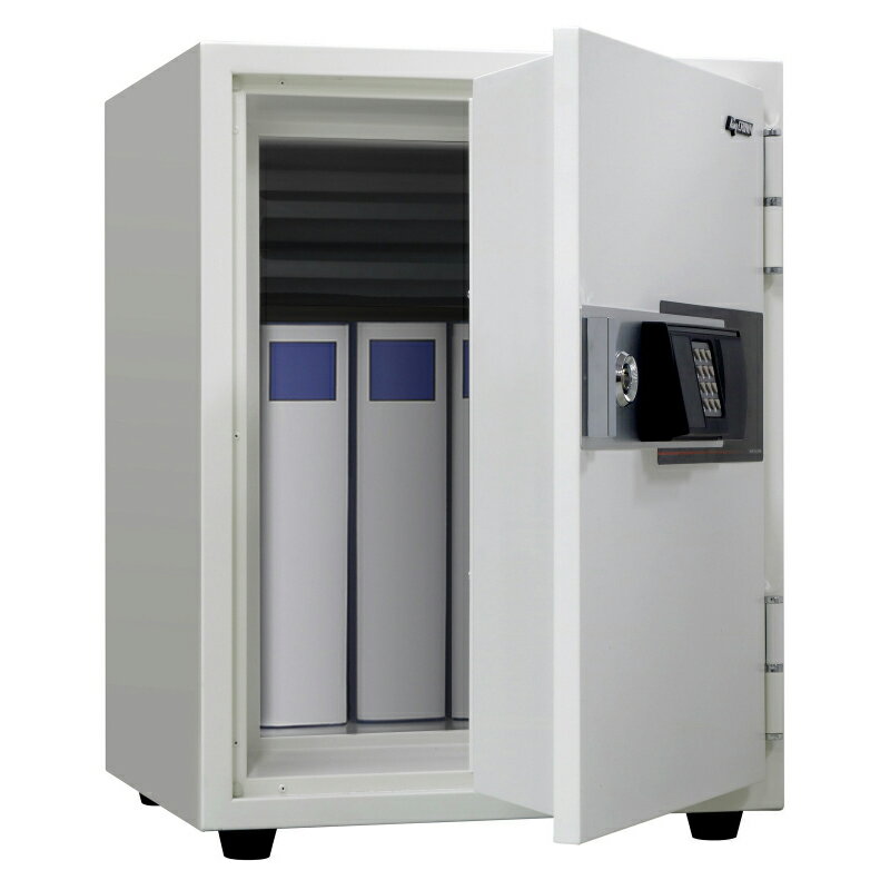 【最大2,000円オフCOUPON 12月1日-6日9時59分まで】日本アイ・エス・ケイ 耐火金庫 ゆとり収納シリーズ KU-55EK テンキー錠+電子ロック錠 53.2L 1時間耐火 信頼の日本製 地震 災害 防災