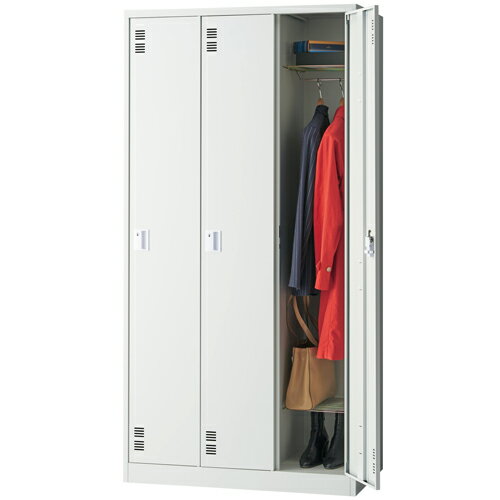 乐天商城 - ジョインテックス ロッカー JT-L3K-AJ 3人用 アジャスター付 128958