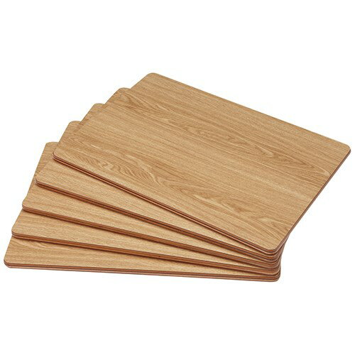 【11月25日24H限定★エントリーで全商品P10倍！】プラス 学生机交換用天板 旧JIS オーク 5枚入 382488