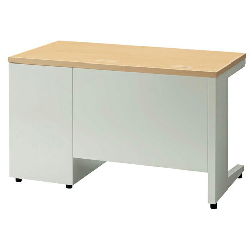 【11月25日24H限定★エントリーで全商品P10倍!】プラス 片袖机 UJ-127A-3 WM/W4 W1200 706475 [2]